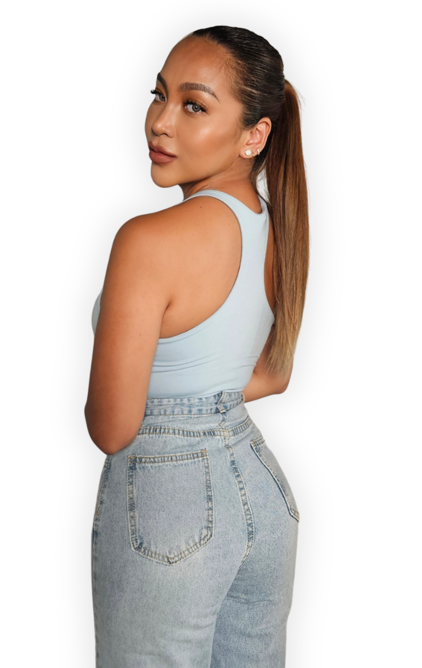 BEA DOUBLE LAYER RACER BACK TOP