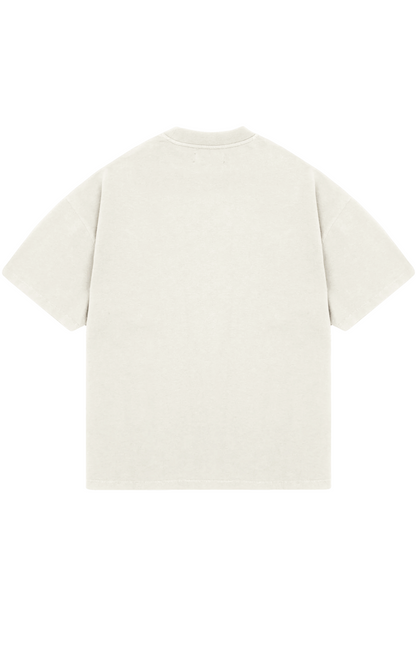 310 GSM OVERSIZE TEE - OFF WHITE