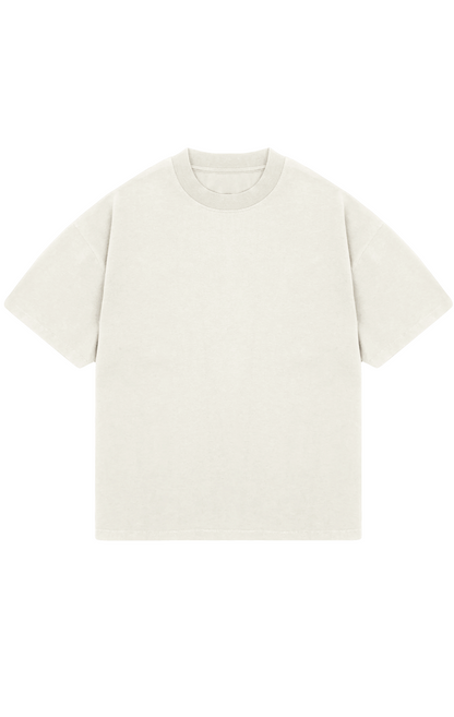 310 GSM OVERSIZE TEE - OFF WHITE