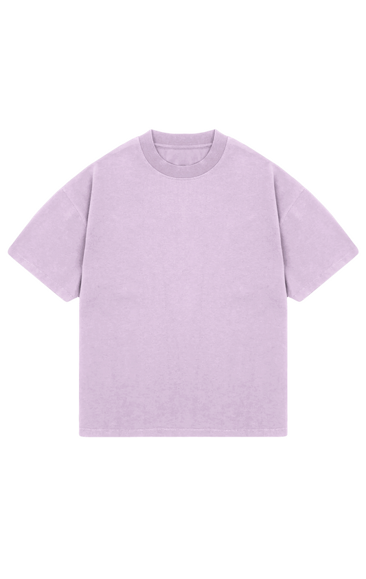 310 GSM OVERSIZE TEE - LILAC