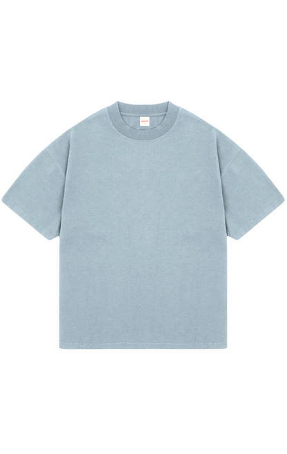 310 GSM OVERSIZE TEE - COUNTRY BLUE