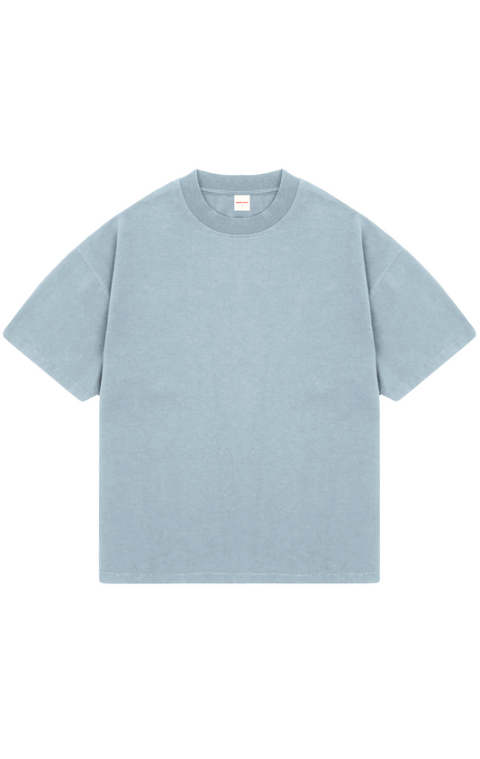 310 GSM OVERSIZE TEE - COUNTRY BLUE