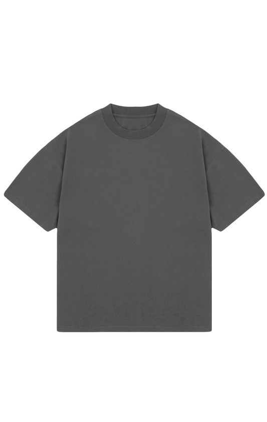 310 GSM OVERSIZE TEE - DARK GRAY