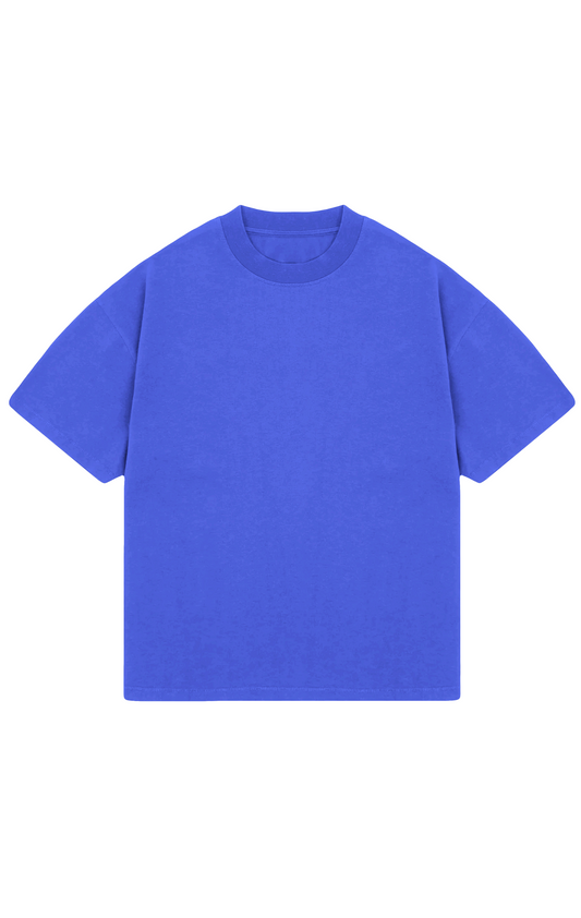310 GSM OVERSIZE TEE - ROYAL BLUE